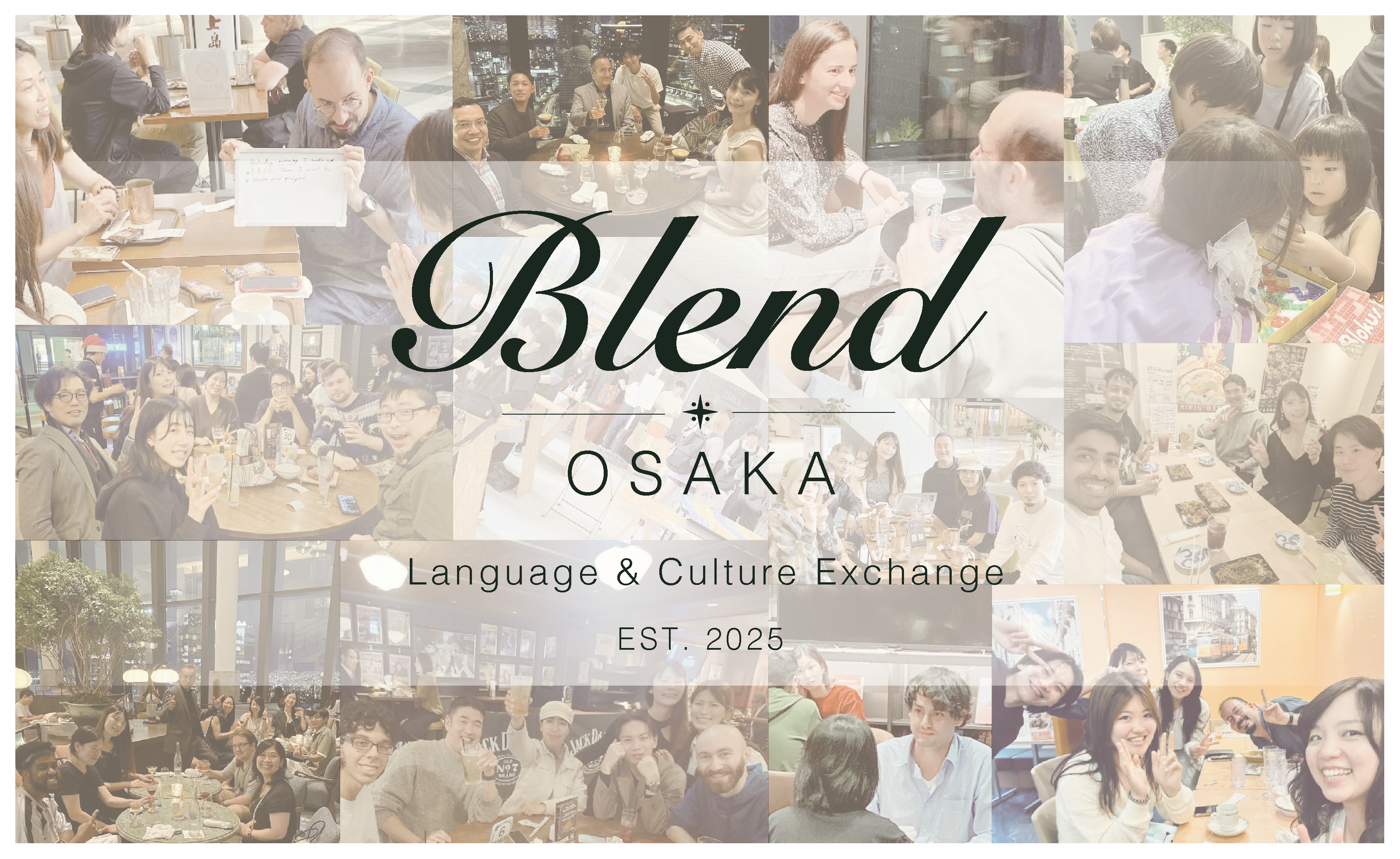BLEND OSAKA — Language & Culture Exchange in Osaka